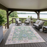 dalyn hatay hy7 lime rug