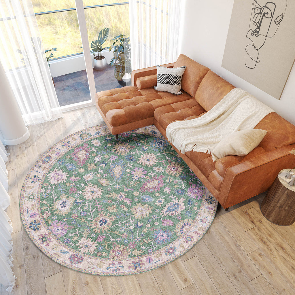 dalyn hatay hy7 lime rug