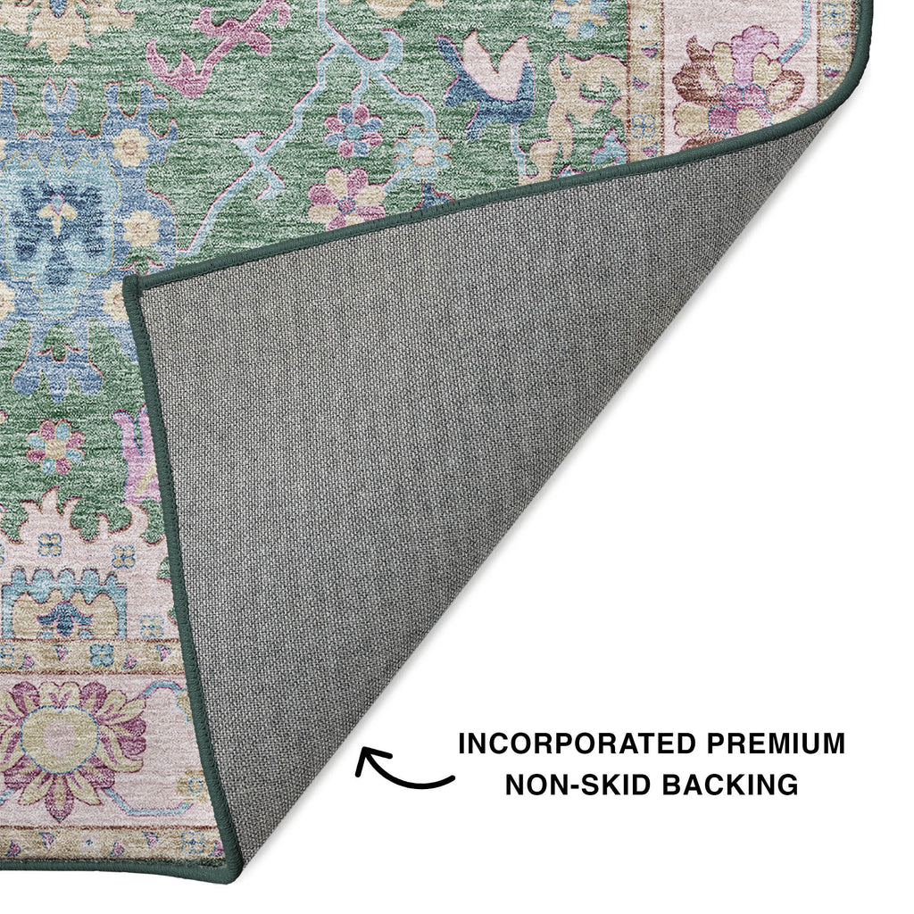 dalyn hatay hy7 lime rug