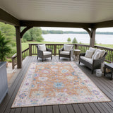dalyn hatay hy7 orange rug