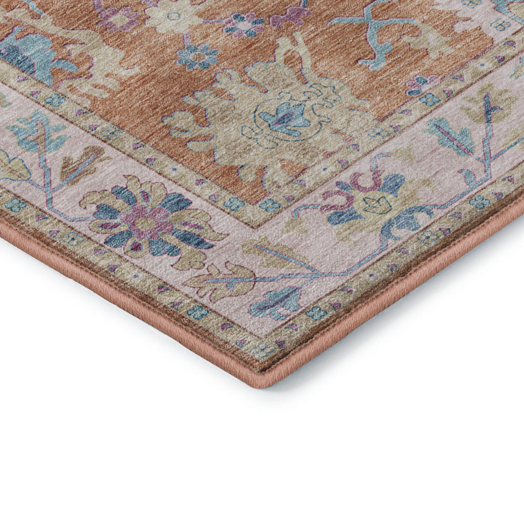 dalyn hatay hy7 orange rug