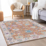 dalyn hatay hy7 orange rug