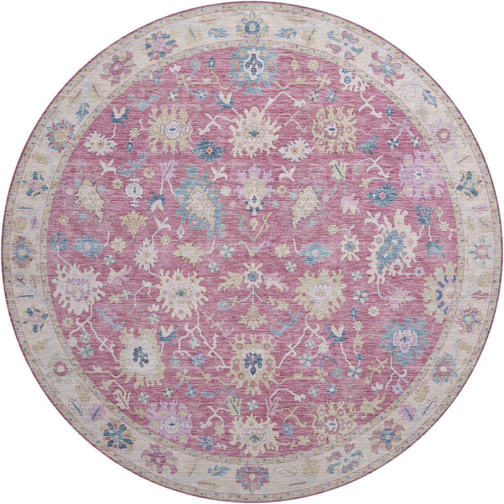 dalyn hatay hy7 pink rug