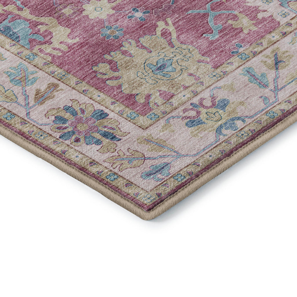 dalyn hatay hy7 pink rug