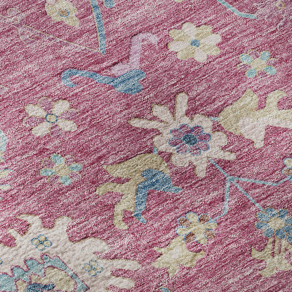dalyn hatay hy7 pink rug