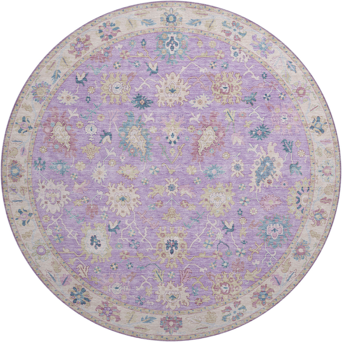 dalyn hatay hy7 purple rug