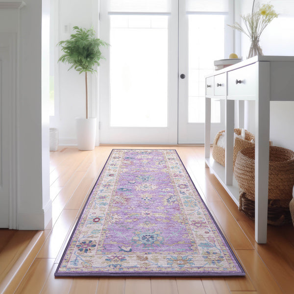 dalyn hatay hy7 purple rug