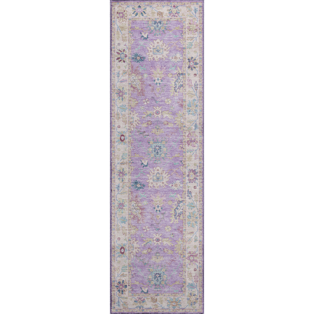dalyn hatay hy7 purple rug