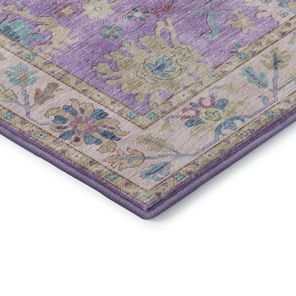 dalyn hatay hy7 purple rug