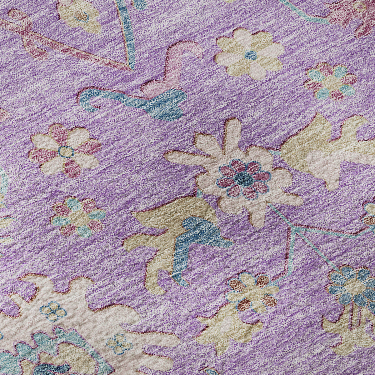 dalyn hatay hy7 purple rug