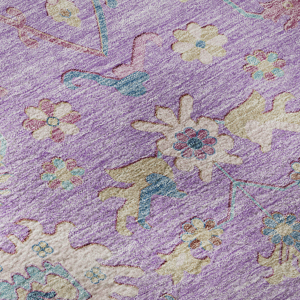 dalyn hatay hy7 purple rug