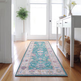 dalyn hatay hy7 teal rug