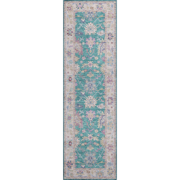 dalyn hatay hy7 teal rug