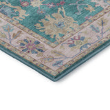 dalyn hatay hy7 teal rug