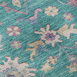 dalyn hatay hy7 teal rug