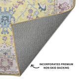 dalyn hatay hy7 yellow rug