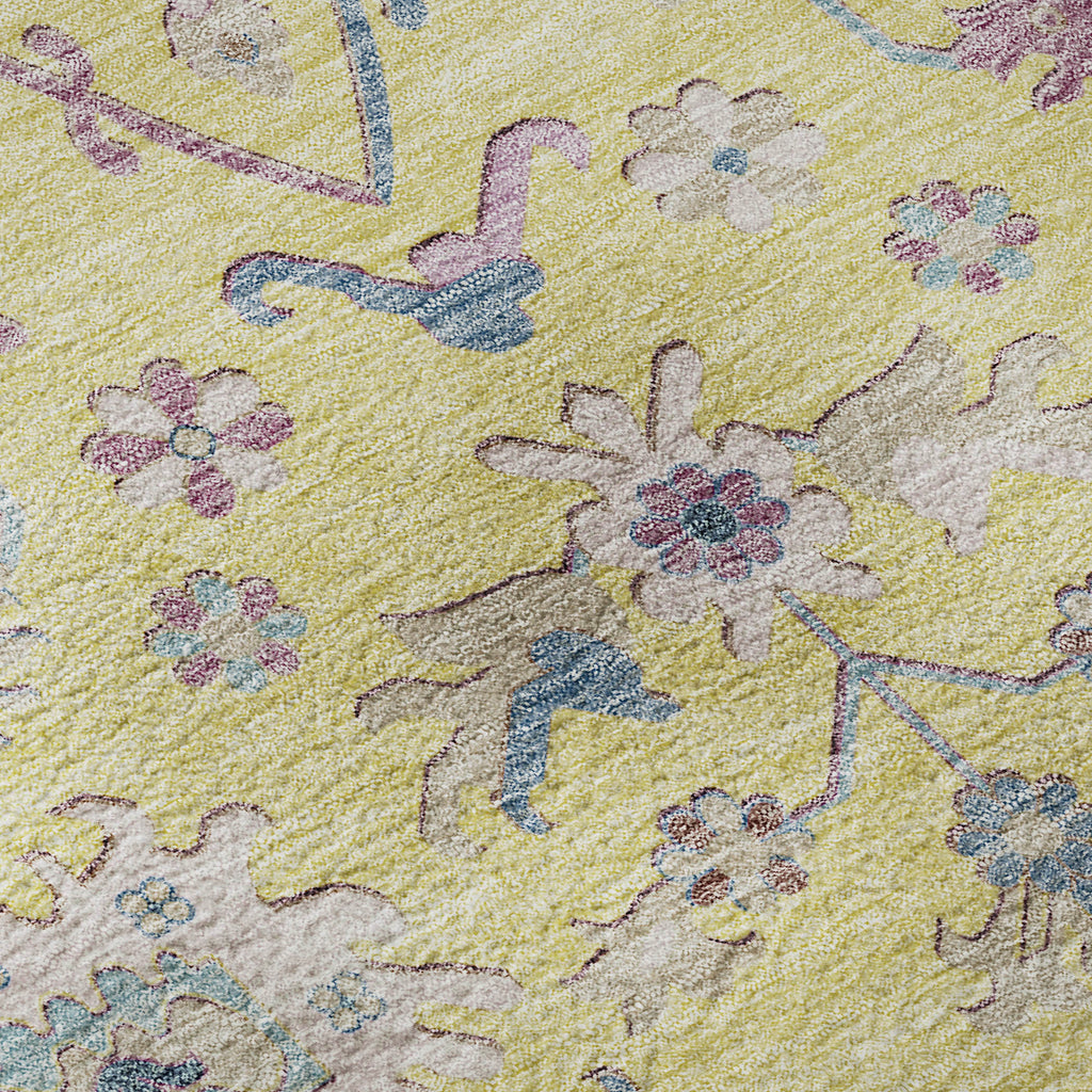 dalyn hatay hy7 yellow rug