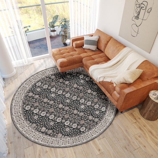 dalyn hatay hy8 black rug