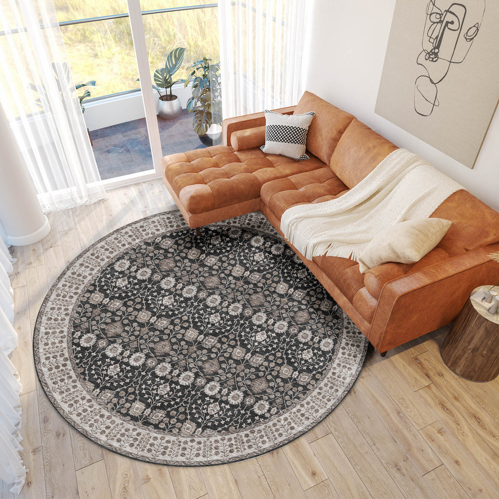 dalyn hatay hy8 black rug