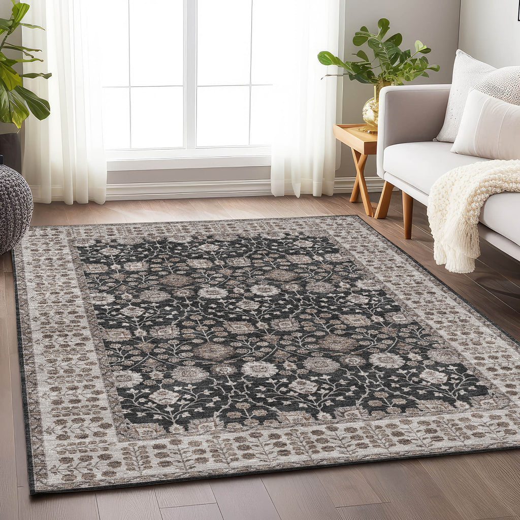 dalyn hatay hy8 black rug