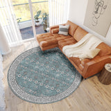dalyn hatay hy8 teal rug