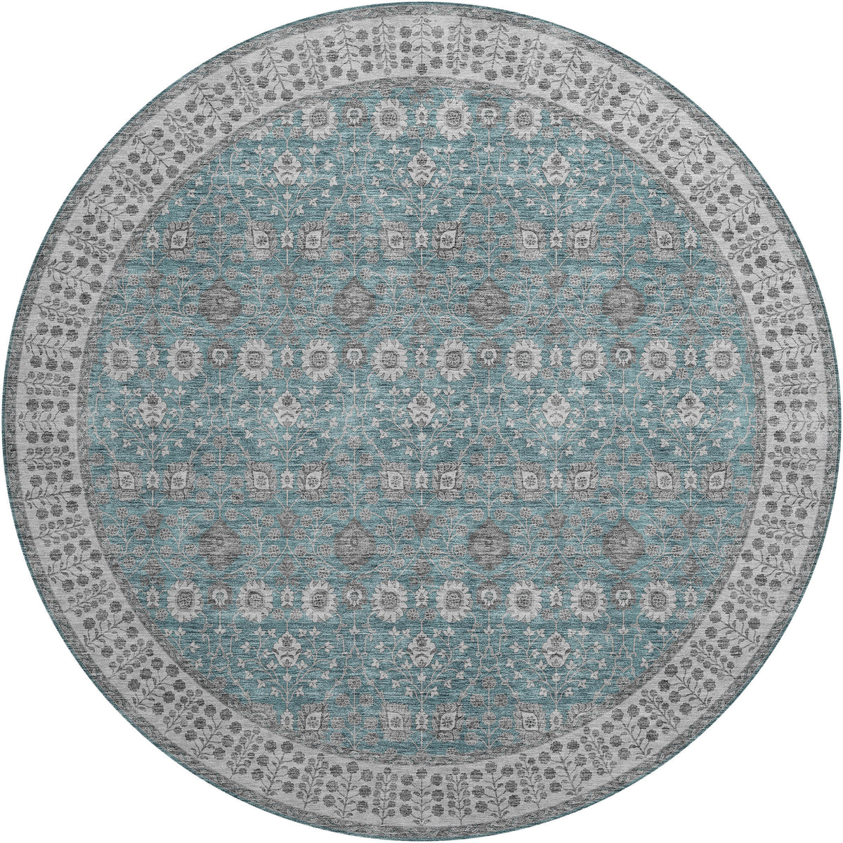 dalyn hatay hy8 teal rug
