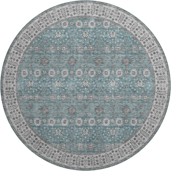 dalyn hatay hy8 teal rug