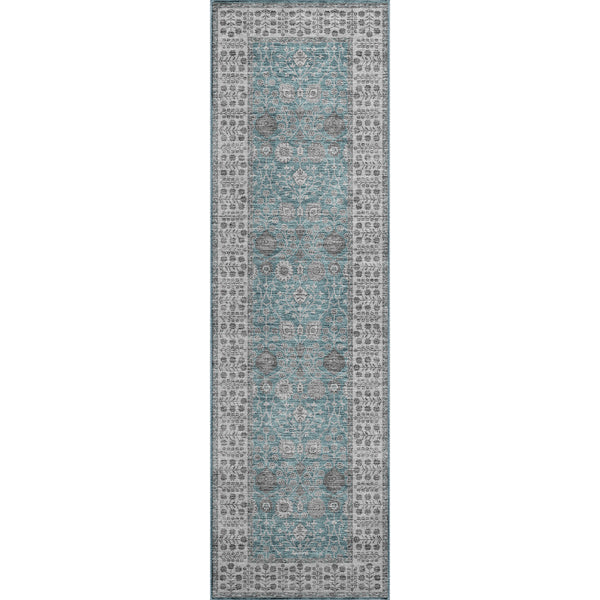 dalyn hatay hy8 teal rug