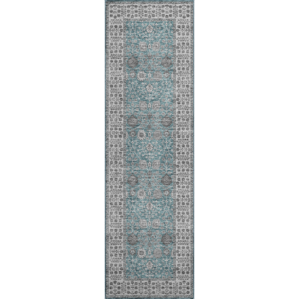 dalyn hatay hy8 teal rug