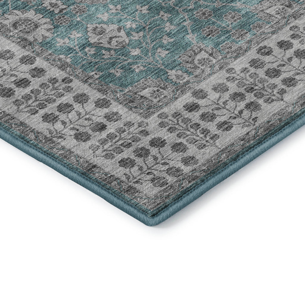 dalyn hatay hy8 teal rug