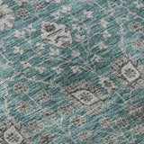 dalyn hatay hy8 teal rug