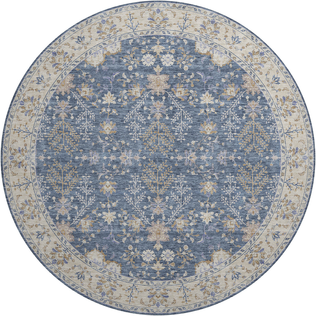 dalyn hatay hy9 blue rug