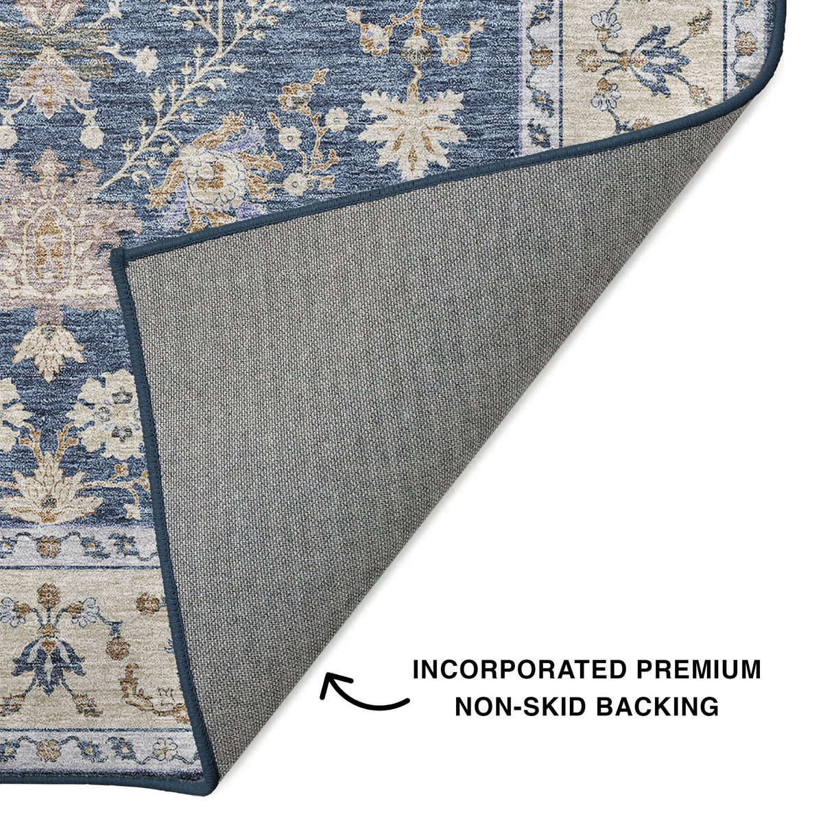 dalyn hatay hy9 blue rug