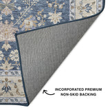 dalyn hatay hy9 blue rug