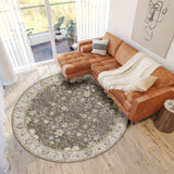 dalyn hatay hy9 brown rug