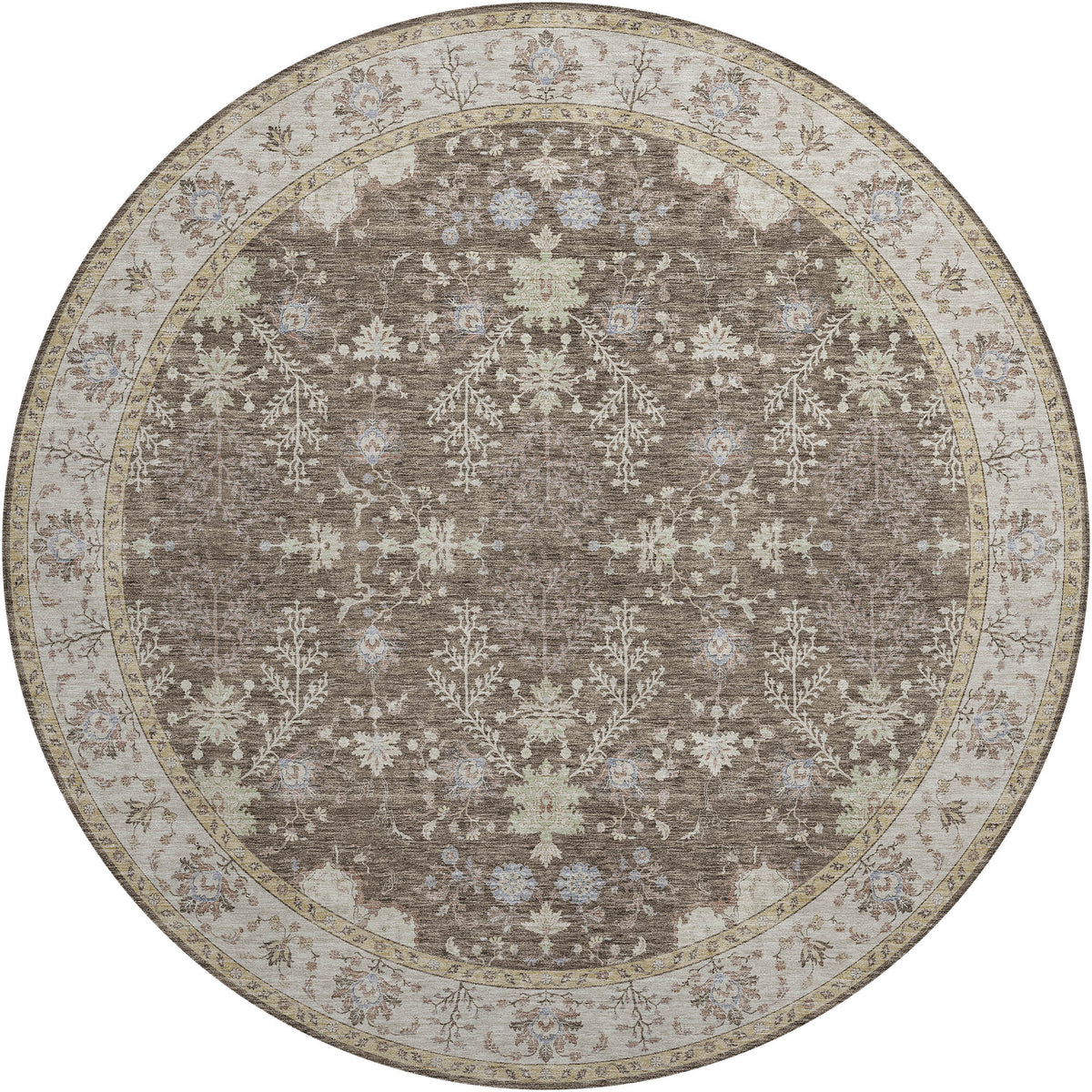 dalyn hatay hy9 brown rug