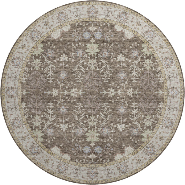 dalyn hatay hy9 brown rug