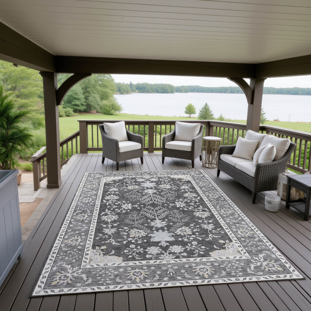 dalyn hatay hy9 charcoal rug