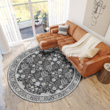 dalyn hatay hy9 charcoal rug