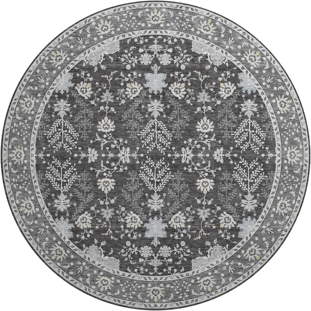 dalyn hatay hy9 charcoal rug
