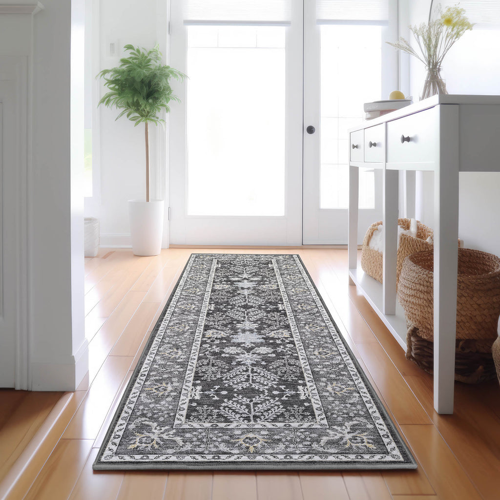 dalyn hatay hy9 charcoal rug