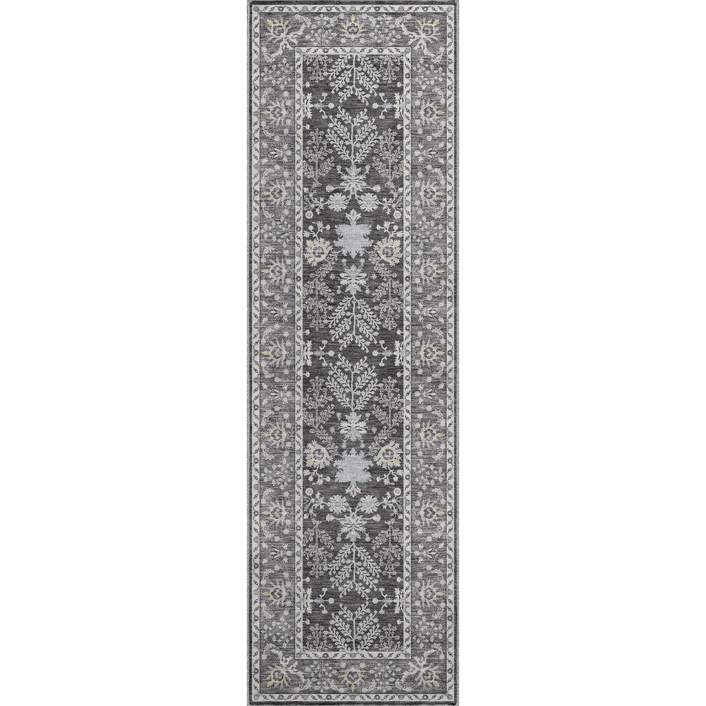 dalyn hatay hy9 charcoal rug