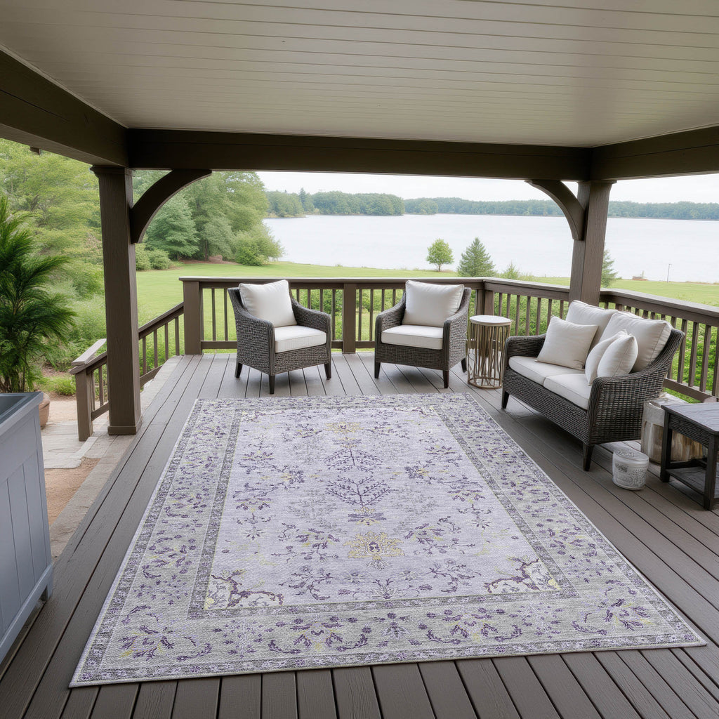 dalyn hatay hy9 lavender rug