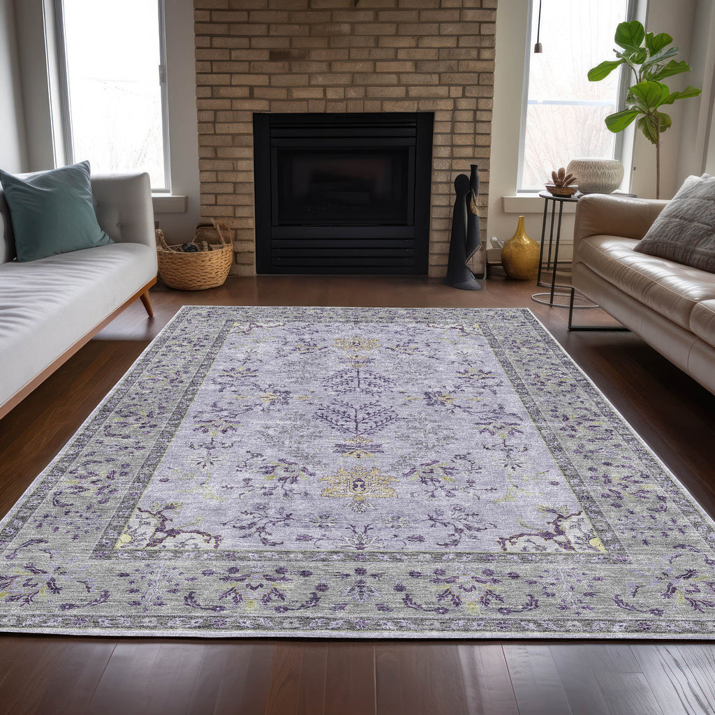 dalyn hatay hy9 lavender rug