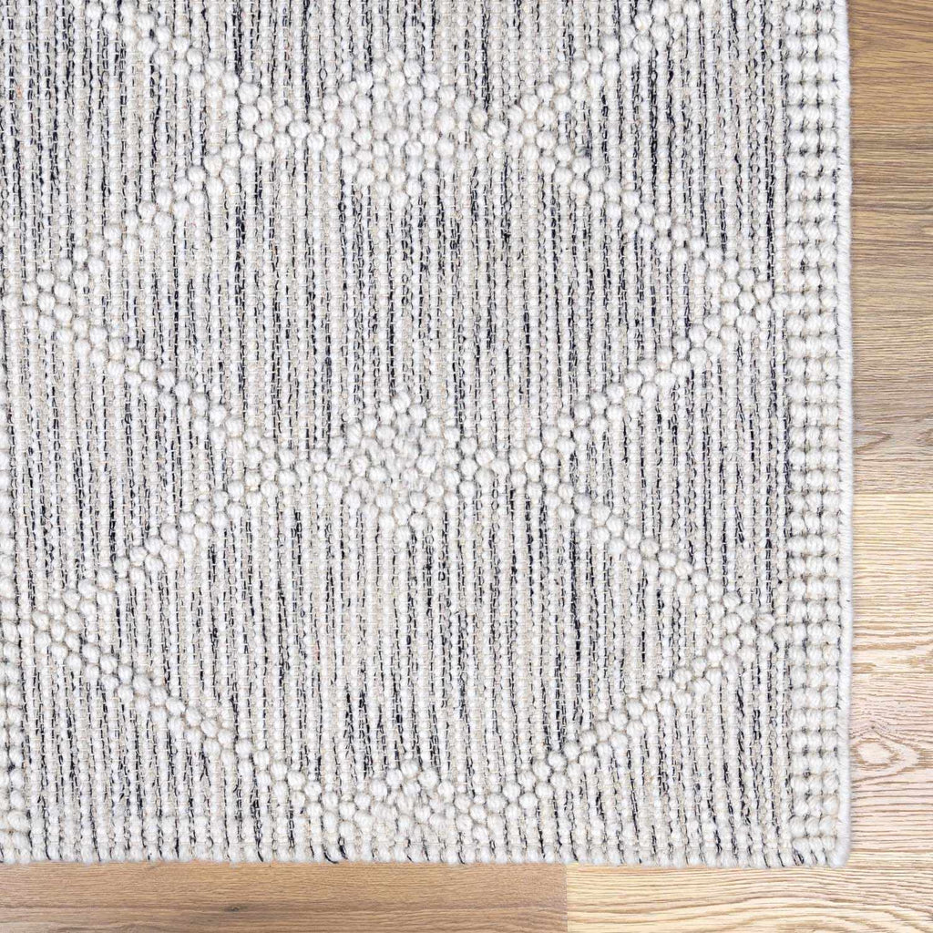 Hauteloom Whittington WH Medium Gray Woven/Flatwoven Wool Rug