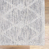 Hauteloom Whittington WH Medium Gray Woven/Flatwoven Wool Rug