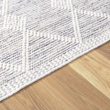 Hauteloom Whittington WH Medium Gray Woven/Flatwoven Wool Rug