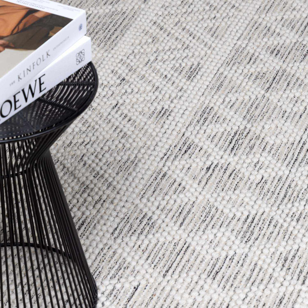 Hauteloom Whittington WH Medium Gray Woven/Flatwoven Wool Rug