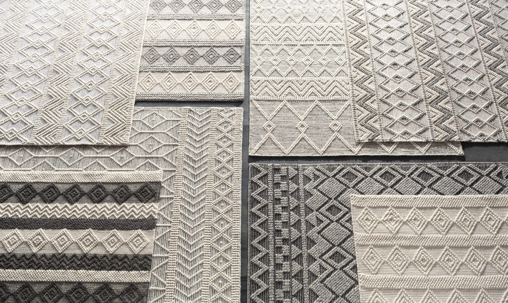 Hauteloom Post PST Black Woven/Flatwoven Wool Rug