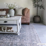 Hauteloom Hedda SAMAHEDDAA1 Light Gray Machine Made Polyester Rug